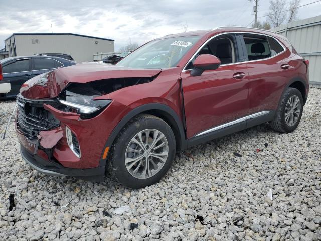 LRBFZMR40PD179137 - 2023 BUICK ENVISION PREFERRED BURGUNDY photo 1