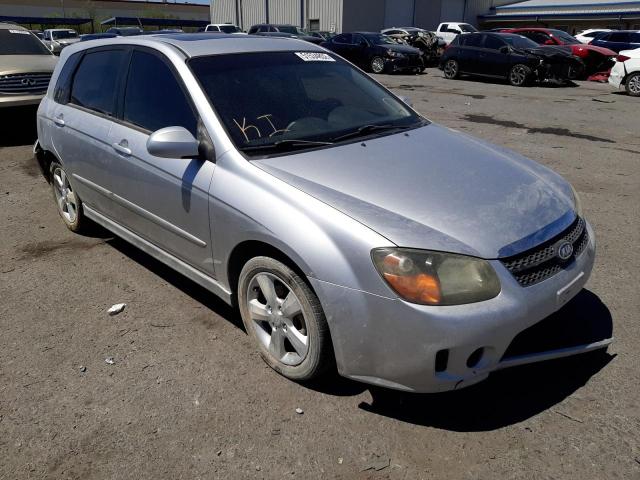 KNAFE241095023494 - 2009 KIA SPECTRA SX SILVER photo 1