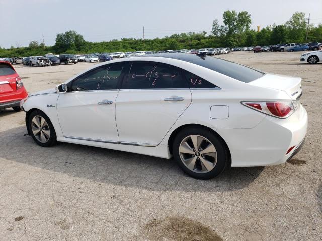 KMHEC4A45CA040588 - 2012 HYUNDAI SONATA HYBRID WHITE photo 2