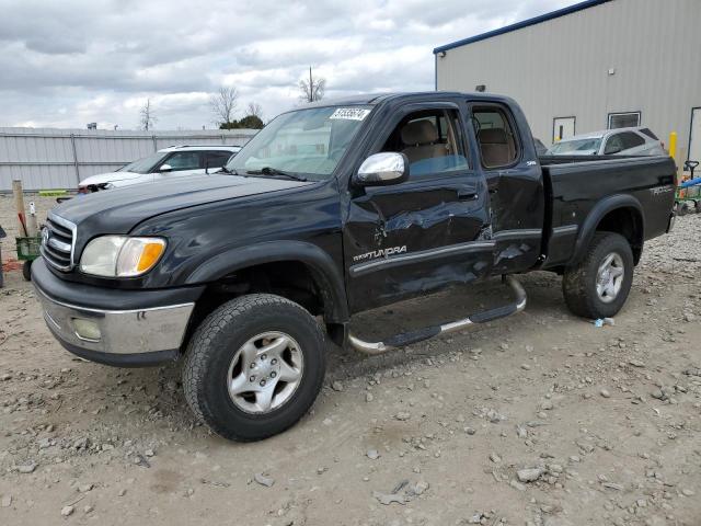 5TBBT44102S332247 - 2002 TOYOTA TUNDRA ACCESS CAB BLACK photo 1