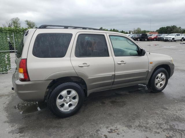 4F2YU08162KM60467 - 2002 MAZDA TRIBUTE LX TAN photo 3