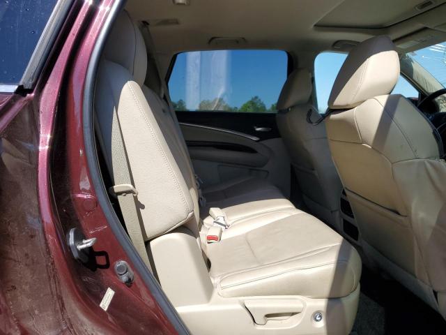 5FRYD3H44EB016757 - 2014 ACURA MDX TECHNOLOGY BURGUNDY photo 10