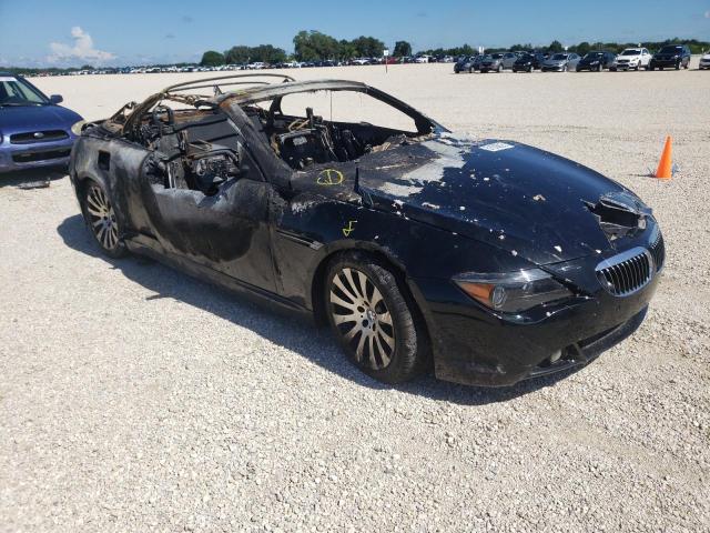 WBAEK73454B260621 - 2005 BMW 645 CI AUTOMATIC BLACK photo 1