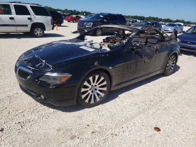 WBAEK73454B260621 - 2005 BMW 645 CI AUTOMATIC BLACK photo 2