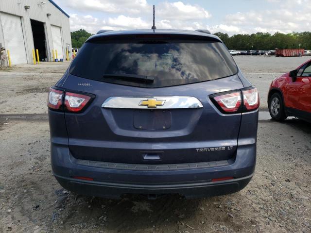 1GNKRGKD7EJ220347 - 2014 CHEVROLET TRAVERSE LT BLUE photo 6