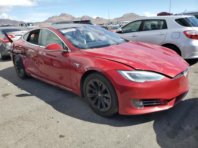5YJSA1E26JF260623 - 2018 TESLA MODEL S RED photo 4