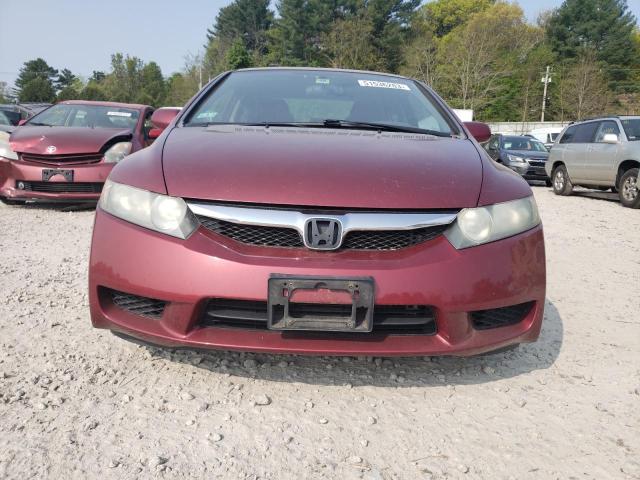 2HGFA1F63AH532303 - 2010 HONDA CIVIC LX-S برغندي صورة 5