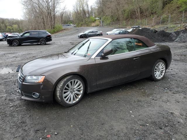 WAULFAFH1BN004088 - 2011 AUDI A5 PREMIUM PLUS BROWN photo 1