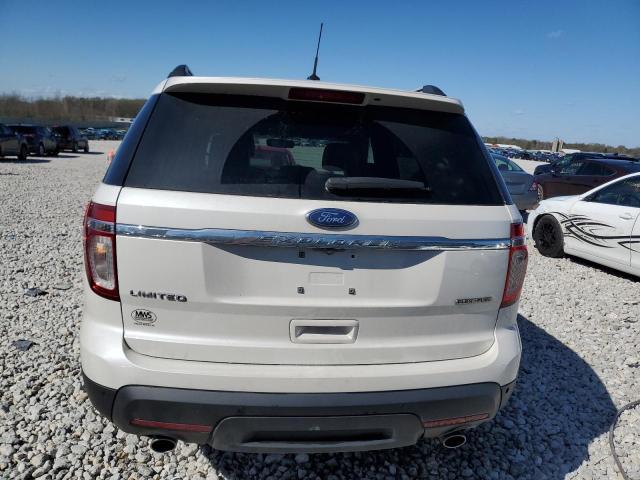 1FM5K7F8XEGC57148 - 2014 FORD EXPLORER LIMITED WHITE photo 6