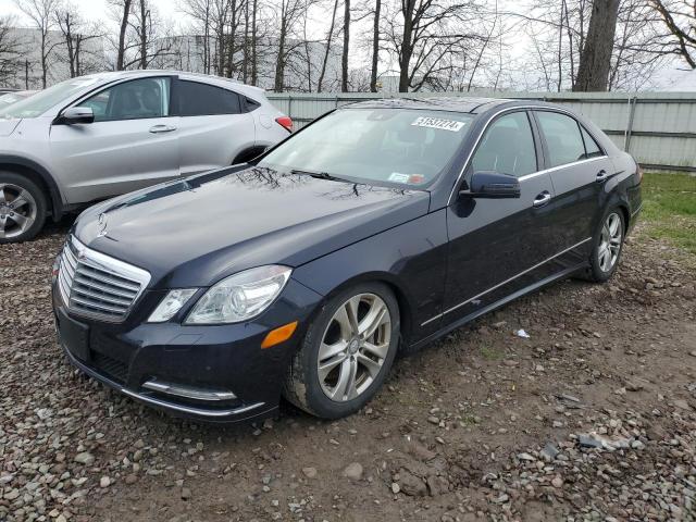 WDDHF9AB6BA266180 - 2011 MERCEDES-BENZ E 550 4MATIC BLUE photo 1