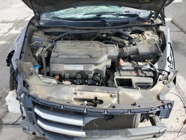 5J6TF1H57FL000709 - 2015 HONDA CROSSTOUR EXL ნაცრისფერი ფოტო 11