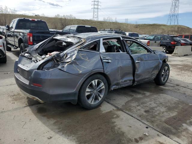 5J6TF1H57FL000709 - 2015 HONDA CROSSTOUR EXL ნაცრისფერი ფოტო 3