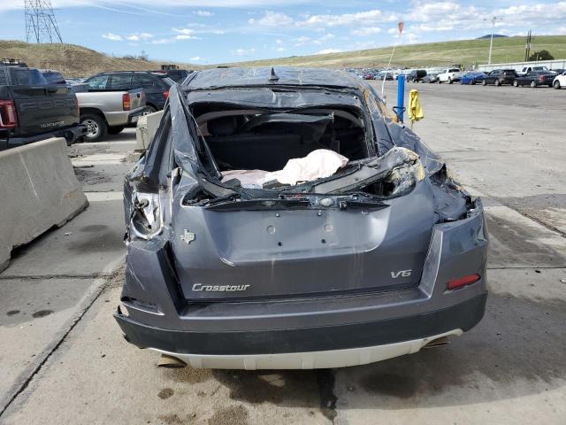 5J6TF1H57FL000709 - 2015 HONDA CROSSTOUR EXL ნაცრისფერი ფოტო 6