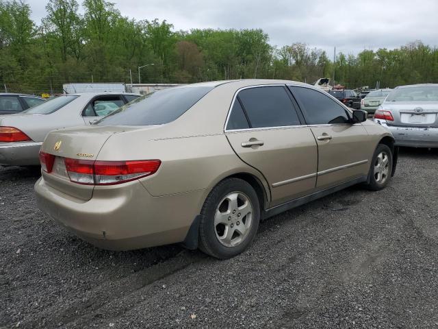 1HGCM56474A019235 - 2004 HONDA ACCORD LX GOLD photo 3