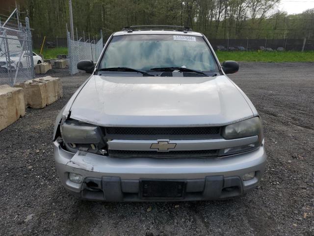 1GNDT13S442329491 - 2004 CHEVROLET TRAILBLAZE LS GRAY photo 5