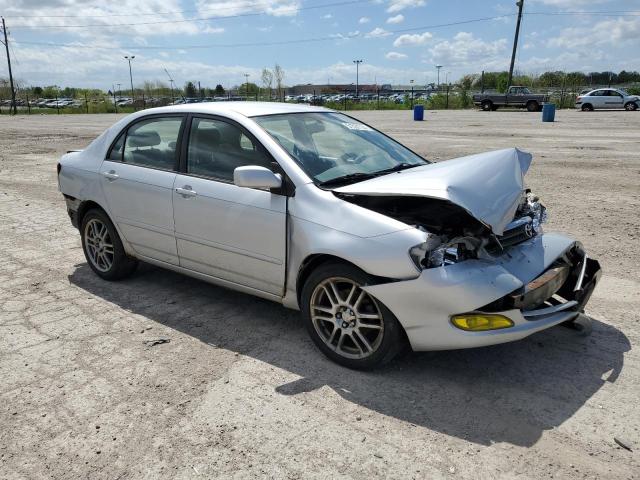 JTDBR32E552061140 - 2005 TOYOTA COROLLA CE SILVER photo 4