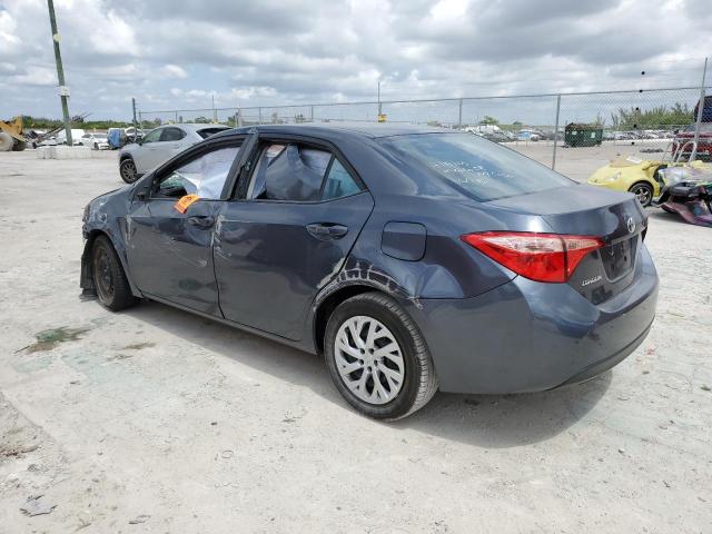 5YFBURHE9KP919151 - 2019 TOYOTA COROLLA L رمادي صورة 2