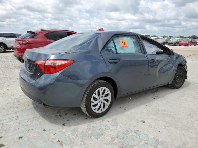 5YFBURHE9KP919151 - 2019 TOYOTA COROLLA L رمادي صورة 3