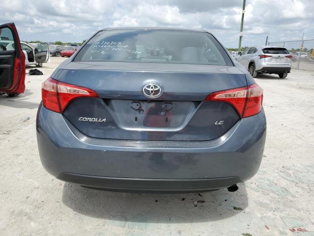 5YFBURHE9KP919151 - 2019 TOYOTA COROLLA L رمادي صورة 6