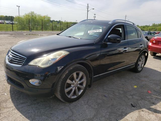JN1AJ0HR2CM450690 - 2012 INFINITI EX35 BASE შავი ფოტო 1