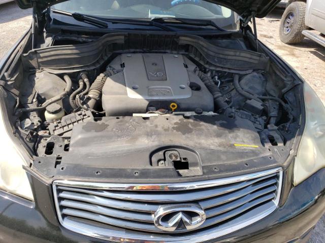 JN1AJ0HR2CM450690 - 2012 INFINITI EX35 BASE შავი ფოტო 12