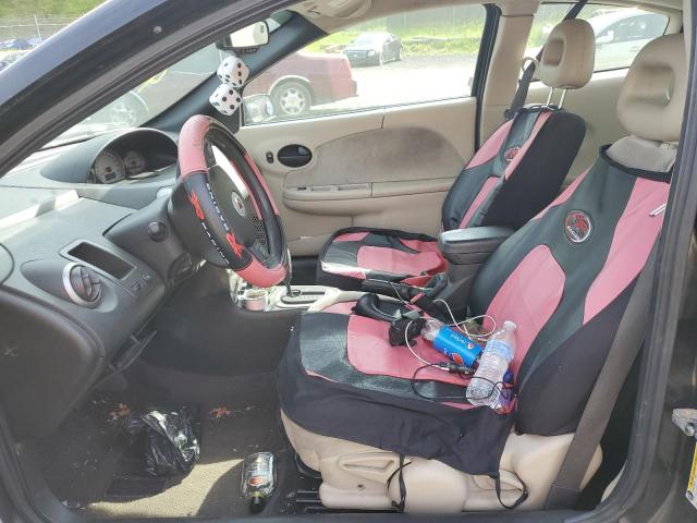 1G8AW15F37Z128741 - 2007 SATURN ION LEVEL 3 შავი ფოტო 7