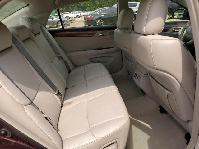 4T1BK3DB0CU441202 - 2012 TOYOTA AVALON BASE Bordo foto 10