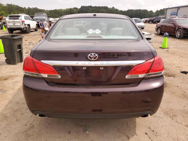 4T1BK3DB0CU441202 - 2012 TOYOTA AVALON BASE Bordo foto 6