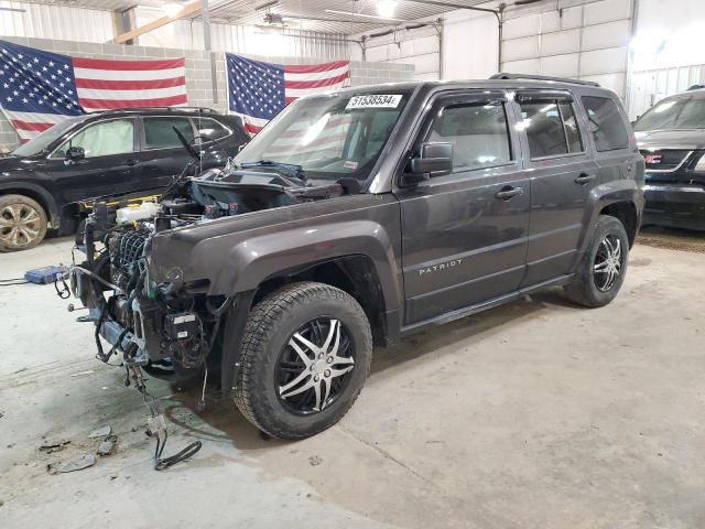 1C4NJPBB5FD192057 - 2015 JEEP PATRIOT SPORT GRAY photo 1