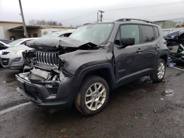 ZACNJBAB0KPK32803 - 2019 JEEP RENEGADE SPORT GRAY photo 1