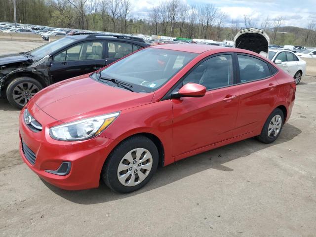 KMHCT4AE6FU877384 - 2015 HYUNDAI ACCENT GLS RED photo 1