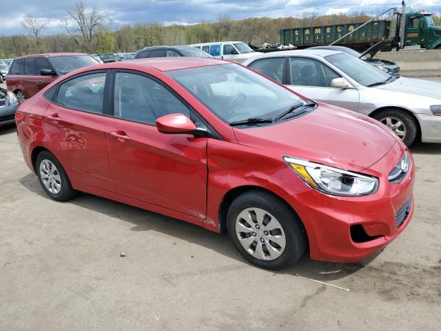 KMHCT4AE6FU877384 - 2015 HYUNDAI ACCENT GLS RED photo 4