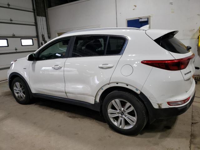 KNDPMCAC4H7032191 - 2017 KIA SPORTAGE LX WHITE photo 2