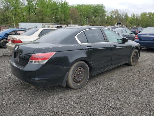 1HGCP26339A172389 - 2009 HONDA ACCORD LX BLACK photo 3