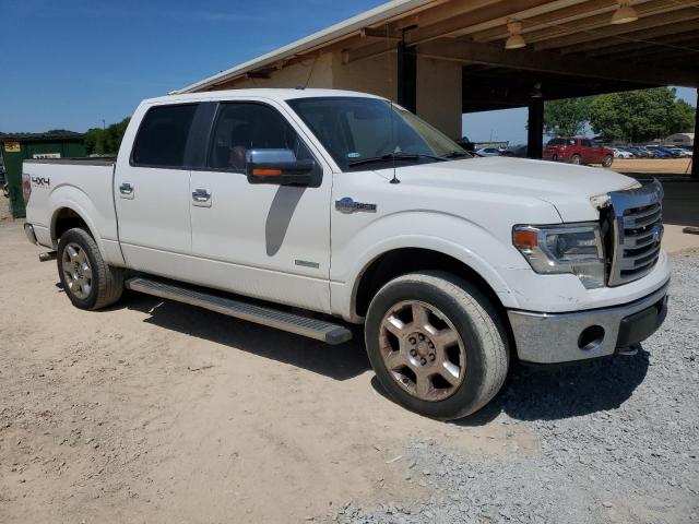 1FTFW1ETXDKG16364 - 2013 FORD F150 SUPERCREW WHITE photo 4