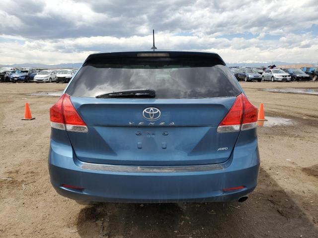 4T3BA3BB8BU021294 - 2011 TOYOTA VENZA BLUE photo 6