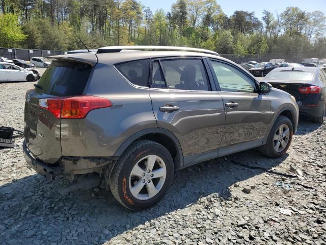 JTMWFREVXDD006808 - 2013 TOYOTA RAV4 XLE BROWN photo 3