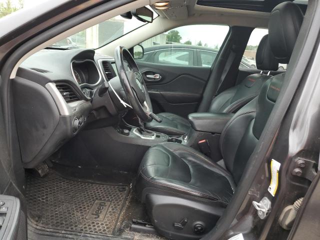 1C4PJMBS3FW699423 - 2015 JEEP CHEROKEE TRAILHAWK GRAY photo 7