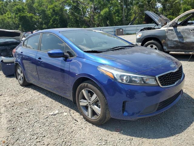 3KPFL4A72JE221337 - 2018 KIA FORTE LX BLUE photo 4