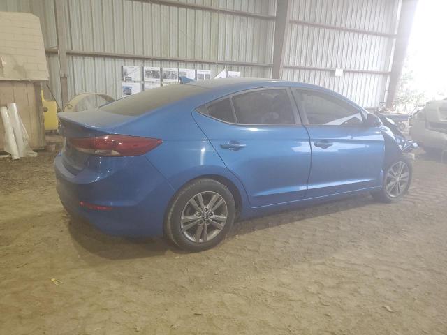 5NPD84LF2JH216681 - 2018 HYUNDAI ELANTRA SEL BLUE photo 3