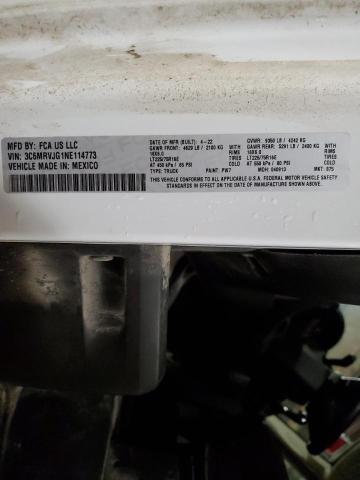 3C6MRVJG1NE114773 - 2022 RAM PROMASTER 3500 HIGH WHITE photo 13