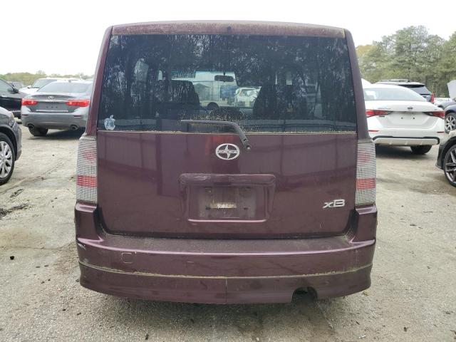 JTLKT324754003158 - 2005 TOYOTA SCION XB PURPLE photo 6