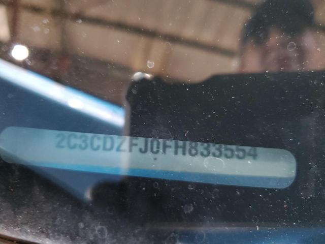 2C3CDZFJ0FH833554 - 2015 DODGE CHALLENGER R/T SCAT PACK BLUE photo 13