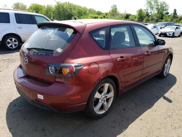 JM1BK344861533668 - 2006 MAZDA 3 HATCHBACK RED photo 3