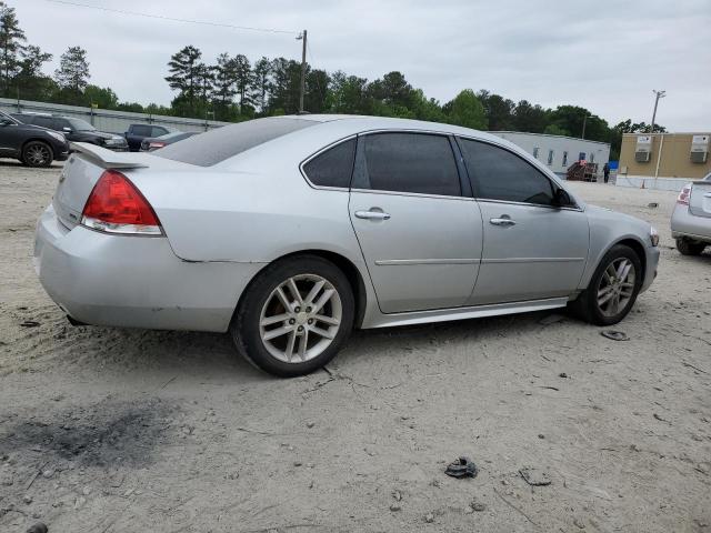 2G1WC5E30E1106647 - 2014 CHEVROLET IMPALA LIM LTZ SILVER photo 3