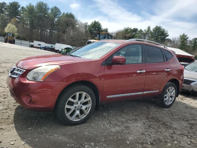 JN8AS5MV2CW394205 - 2012 NISSAN ROGUE S RED photo 1