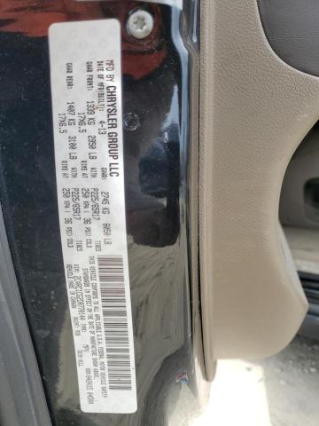 2C4RC1CG2DR770144 - 2013 CHRYSLER TOWN & COU TOURING L BLACK photo 13