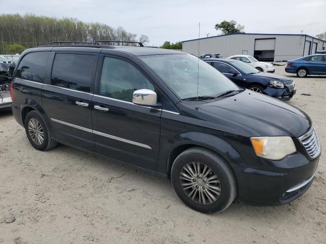 2C4RC1CG2DR770144 - 2013 CHRYSLER TOWN & COU TOURING L BLACK photo 4