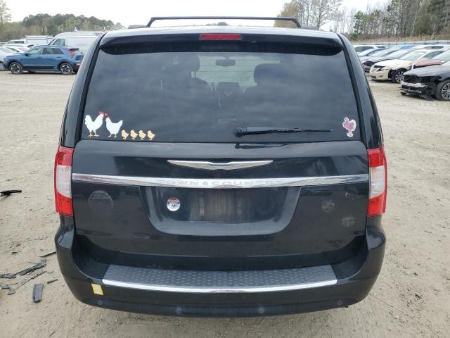 2C4RC1CG2DR770144 - 2013 CHRYSLER TOWN & COU TOURING L BLACK photo 6