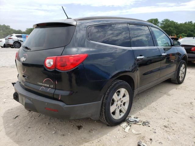 1GNKVGED6BJ383266 - 2011 CHEVROLET TRAVERSE LT BLACK photo 4